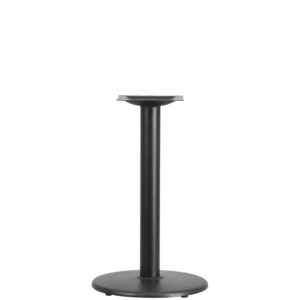 18" Round Restaurant Table Base with 3" Dia. Table Height Column